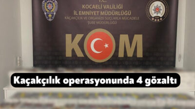 Kocaeli Kuzey Marmara ve TEM Otoyolu'nda 2 araçta yapılan aramada