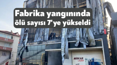 Kocaeli'nin Dilovası ilçesindeki parfüm dolum tesisinde ağır yaralanan vardiya amiri