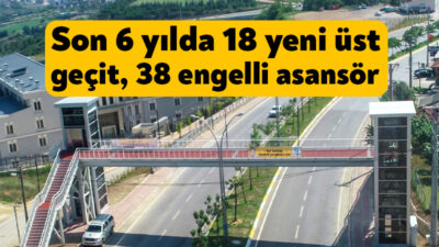 Kocaeli Büyükşehir Belediyesi, son 6 yılda kent genelinde 18 yeni