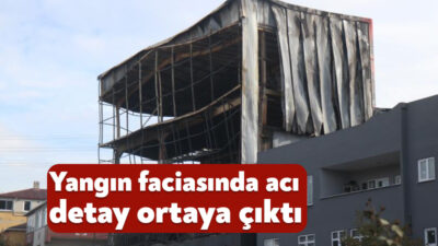 Kocaeli'nin Dilovası ilçesinde parfüm dolum tesisindeki feci olayda yaşamını yitiren