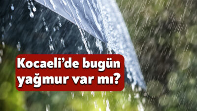 Meteoroloji Genel Müdürlüğü, 1 Aralık 2025 tarihinde Kocaeli’nin hava durumu
