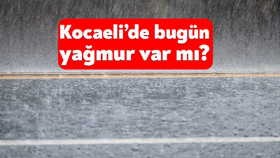 Meteoroloji Genel Müdürlüğü tarafından 14 Aralık 2025 tarihindeki Kocaeli hava