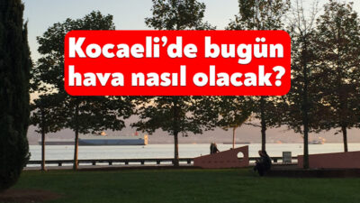 Meteoroloji Genel Müdürlüğü tarafından 18 Aralık 2025 tarihindeki Kocaeli hava