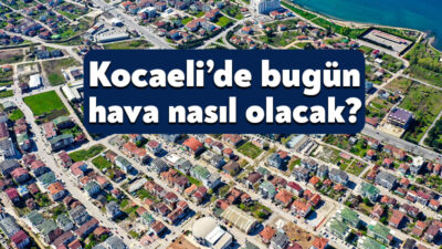 Meteoroloji Genel Müdürlüğü 2 Aralık 2025 tarihinde Kocaeli hava durumu