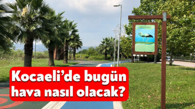 Meteoroloji Genel Müdürlüğü tarafından 5 Aralık 2025 tarihindeki Kocaeli hava
