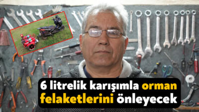 Kocaeli'de yaşayan Kuddusi Kuranel, ormanlık alanlar ve dar bölgelerdeki yangınların