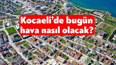 Meteoroloji tarafından 9 Aralık 2025 tarihinde Kocaeli hava durumu raporu