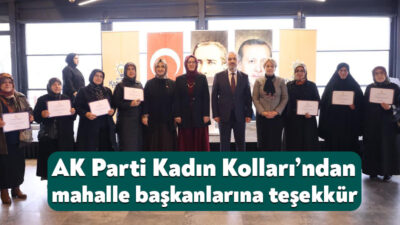 AK Parti Kocaeli İl Kadın Kolları Başkanlığı, teşkilat çalışmalarını değerlendirmek