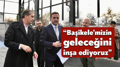 Başiskele Belediye Başkanı M. Yasin Özlü, ilçede yapımı devam eden