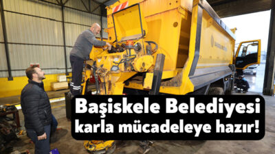 Meteoroloji Genel Müdürlüğü’nün bölgede etkili olması beklenen kar yağışı uyarısının