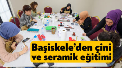 Başiskele Meslek Edindirme ve Hobi Kursları (BAŞ-MEK) bünyesinde açılan Çini