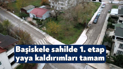 Kocaeli Büyükşehir Belediyesi, Başiskele sahilinde trafik akışını düzenlemek, yaya güvenliğini