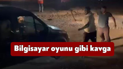 Kocaeli'nin Derince ilçesinde maddi hasarlı kazanın ardından çıkan tartışma kısa