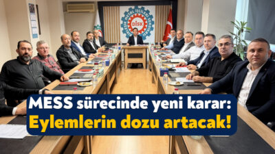 Birleşik Metal İş Sendikası ile MESS arasında devam eden toplu