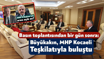 MHP Kocaeli İl Başkanı Tuncay Batı ve 12 ilçe başkanı,