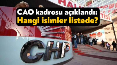 CHP’de 39’uncu kurultay tüzüğüne eklenen Cumhurbaşkanlığı Aday Ofisi’nde yer alacak