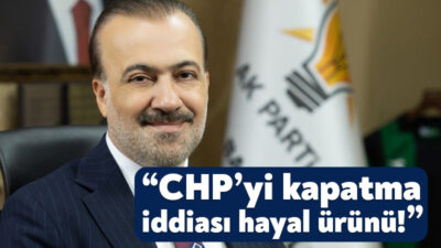 Ak Parti Kocaeli İl Başkanı Dr. Şahin Talus, “CHP’nin kapatma