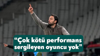 Kocaelispor Teknik Direktörü Selçuk İnan, Fatih Karagümrük maçında oyunu domine
