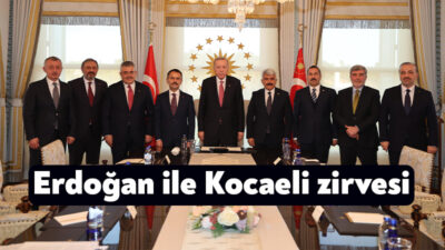 Cumhurbaşkanı Recep Tayyip Erdoğan, Kocaeli’nin üst düzey yöneticileri ile İstanbul