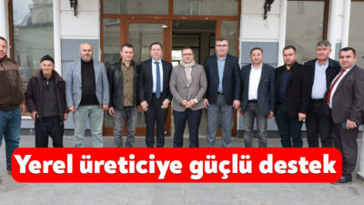 İshakçılar’da süt üreticileriyle bir araya gelen Başkan Gökçe, “Yerel üreticimizi