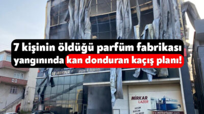 Dilovası'nda 7 kişinin yaşamını yitirdiği parfüm fabrikası yangınına dair hazırlanan