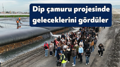 Kocaeli Büyükşehir Belediyesi’nin yürüttüğü "İzmit Körfezi Dip Çamuru Projesi" kapsamında