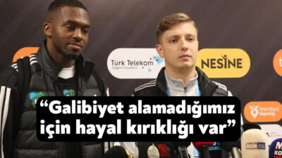 Kocaelisporlu futbolcu Anfernee Dijksteel, Kasımpaşa maçında galibiyet alamadıkları için hayal