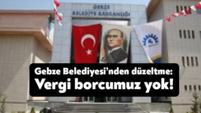 Gebze Belediyesi Kocaeli Barış Gazetesi'nden Merve Dişli imzasıyla haberleştirilen ve