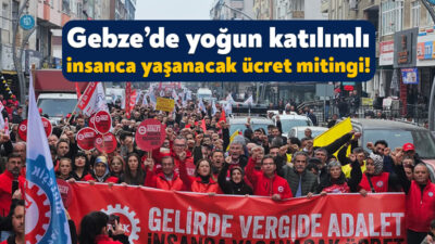 Disk, gelirde ve vergide adalet talebi için İstanbul Kartal’dan Ankara’ya