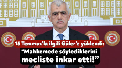 DEM Parti Kocaeli Milletvekili Ömer Faruk Gergerlioğlu, TBMM Genel Kurulu’nda
