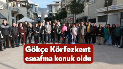 Körfezkent Çarşı esnafının davetini karşılıksız bırakmayan Derince Belediye Başkanı Av.