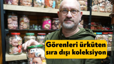 Kocaeli'de antika dükkanı işleten Hamdi Dinibütünoğlu, yalnız yaşayan bir koleksiyonerden