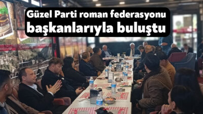 Genel başkanlığını İzmitli Hüseyin Akbulut’un yaptığı Güzel Parti, İstanbul Roman