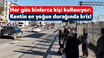 Kocaeli’de vatandaşların en fazla kullandığı duraklar arasında D100 Karayolu üzerindeki