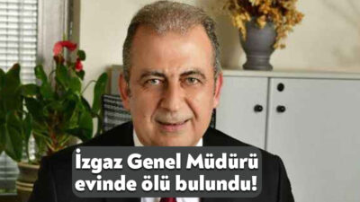Doğal gaz dağıtım şirketi İZGAZ’ın genel müdürü Tamer Sönmez evinde