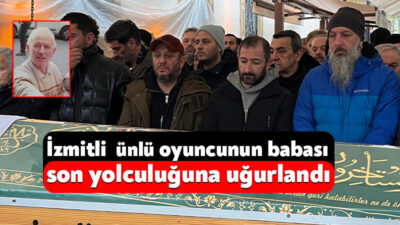 Tiyatro ve sinema oyuncusu Serkan Keskin'in hayatını kaybeden babası Vehbi