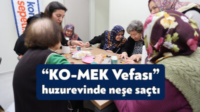 Kocaeli Büyükşehir Belediyesi’nin kalplere dokunan sosyal sorumluluk projelerinden “KO-MEK Vefası”,