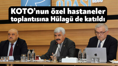 Kocaeli Ticaret Odası 11. Meslek Komitesi’nin (Sağlık Grubu), ilimizde faaliyet