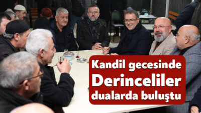 İslam aleminde "üç ayların" başlangıcını simgeleyen Regaib Kandili, Derince’de ibadet