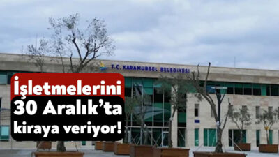 Karamürsel Belediyesi, kendi bünyesinde yer alan 8 işletmeyi kiraya verecek.