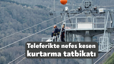 Kocaeli Büyükşehir Belediyesi iştiraki UlaşımPark tarafından işletilen Kartepe Teleferik hattında