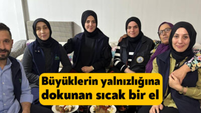 Kartepe Belediyesi Alo Evlat Sağlık Kulübü, yalnız yaşayan Kartepelileri evlerinde