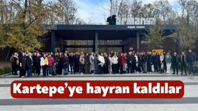 Kartepe’nin doğal güzelliklerini keşfetmek üzere Marmara Üniversitesi öğrencileri ile İstanbul