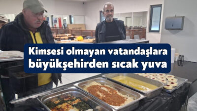 Kocaeli'de evi olmayan ve sokakta yaşamak zorunda kalan vatandaşlara hizmet