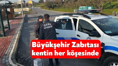 Toplumun huzur ve güvenliği için 7/24 görev yapan Kocaeli Büyükşehir