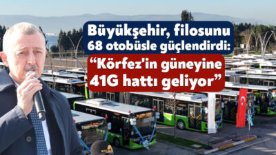 Kocaeli Büyükşehir Belediyesi’nin, tamamen öz kaynakları ile aldığı çevre dostu,