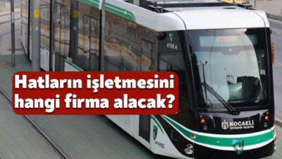 Kocaeli Büyükşehir Belediyesi, tramvay hattının bir yıllık bakım ve onarım