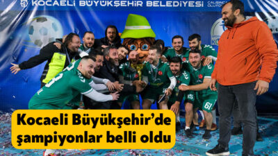 Kocaeli Büyükşehir Belediyesi’nin düzenlediği 20. Geleneksel Birimler Arası Spor Şenliği