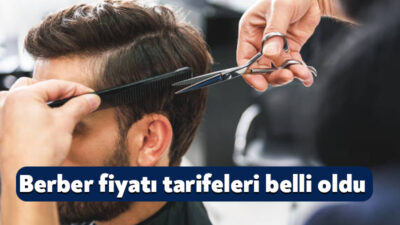 Kocaeli’de berberler için belirlenen yeni fiyat tarifesi yürürlüğe girdi. Lüks,