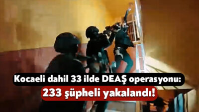 İçişleri Bakanı Ali Yerlikaya, Kocaeli’nin de aralarında bulunduğu 33 ilde